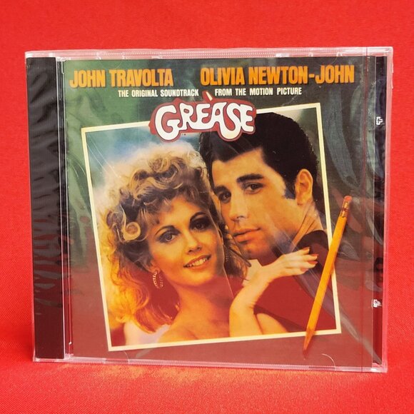 Grease The Original Soundtrack CD John Travolta Olivia Newton John 1978 New Seal - Picture 1 of 7
